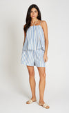 Blue Stripe  Shorts