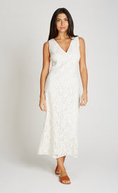 Cream Crochet Midaxi DressDressesCrochet DressLittle Mistress