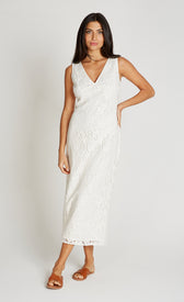 Cream Crochet Midaxi DressDressesCrochet DressLittle Mistress