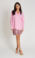 Pink Cotton Shirt