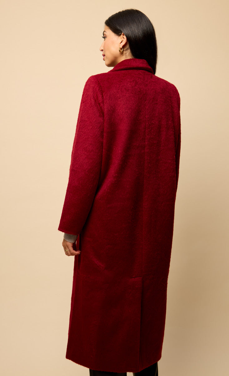 Elea Cherry Coat