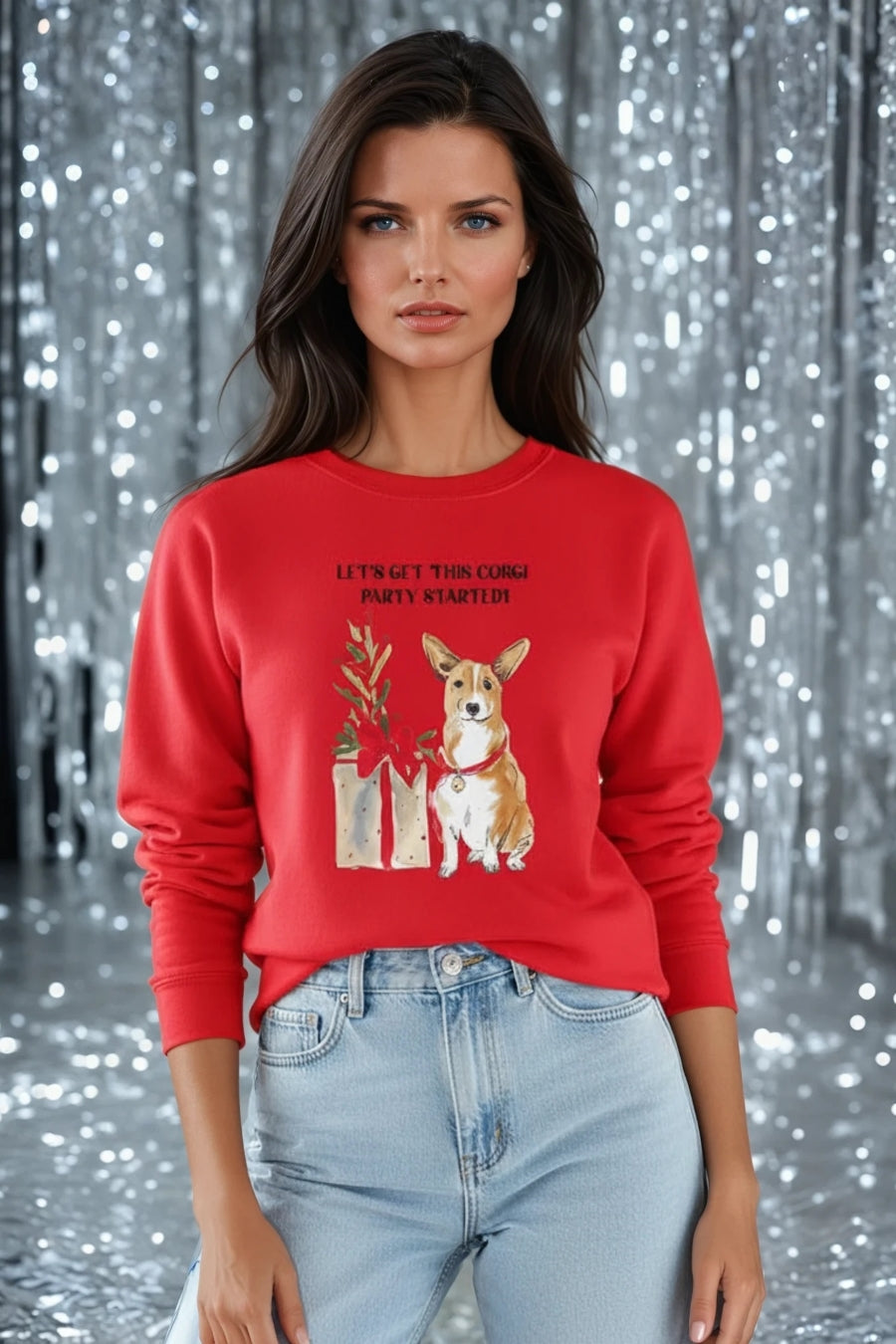 Corgi Party Jumper