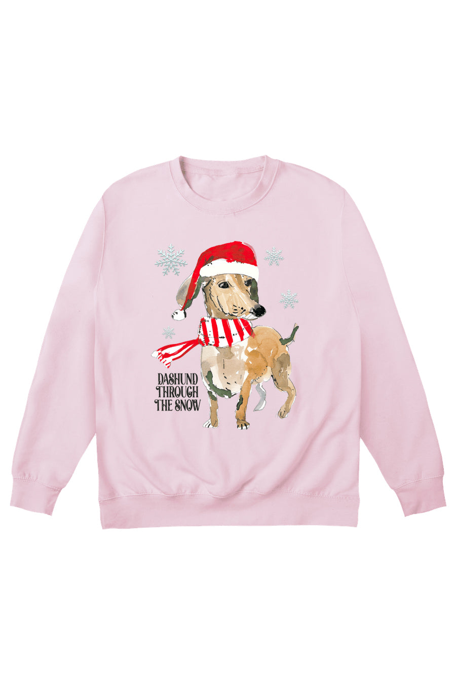 Dashund Through The Snow Jumper