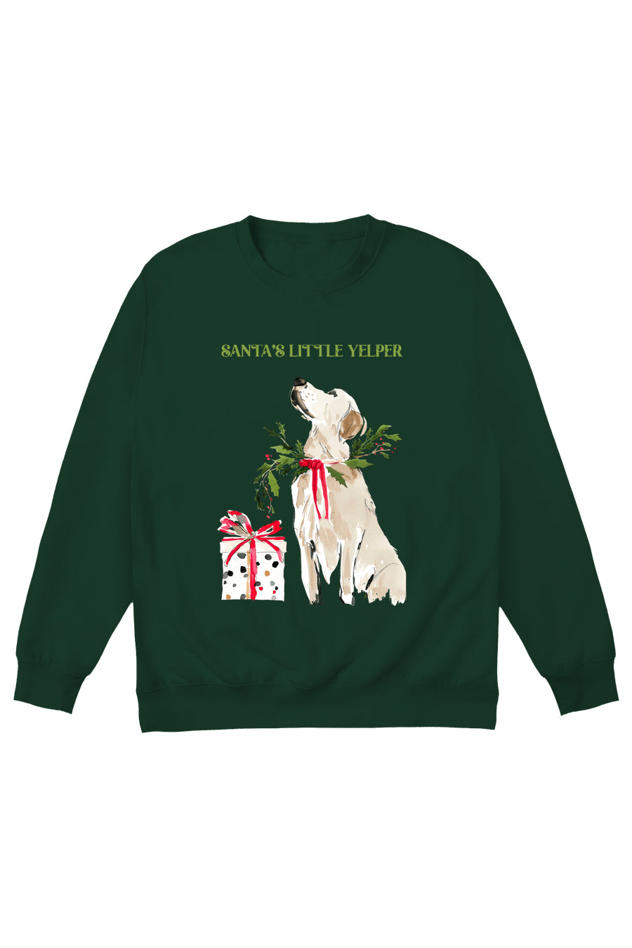 Santa's Little Yelper Jumper