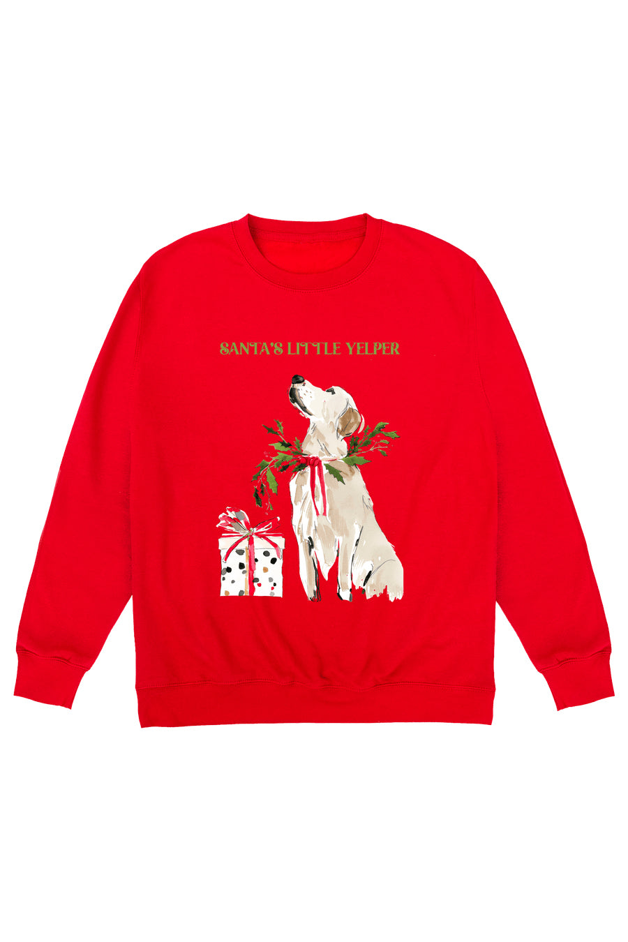 Santa's Little Yelper Jumper