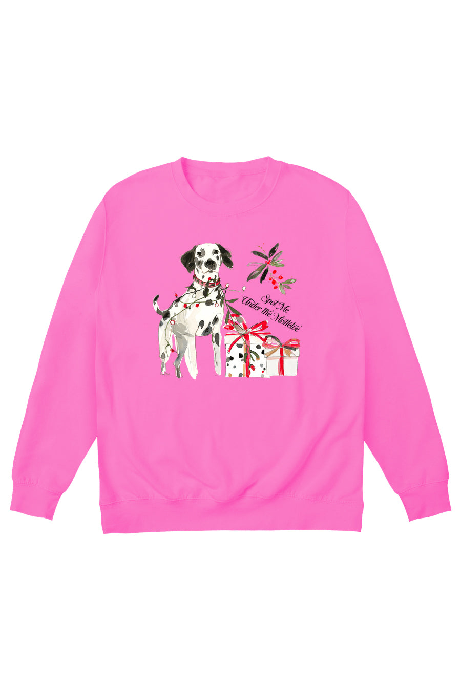 Spot Me Under The Mistletoe Jumper