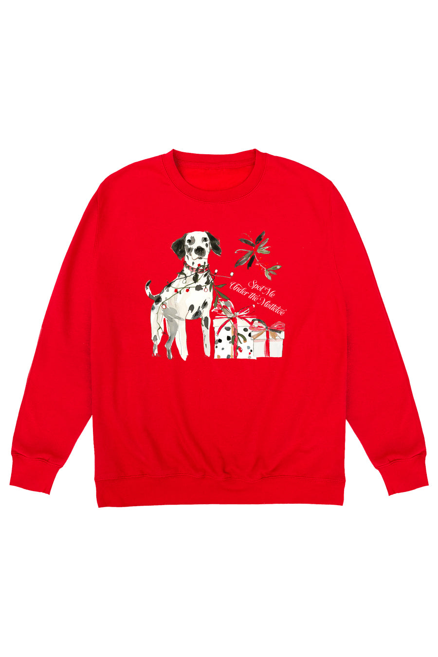 Spot Me Under The Mistletoe Jumper