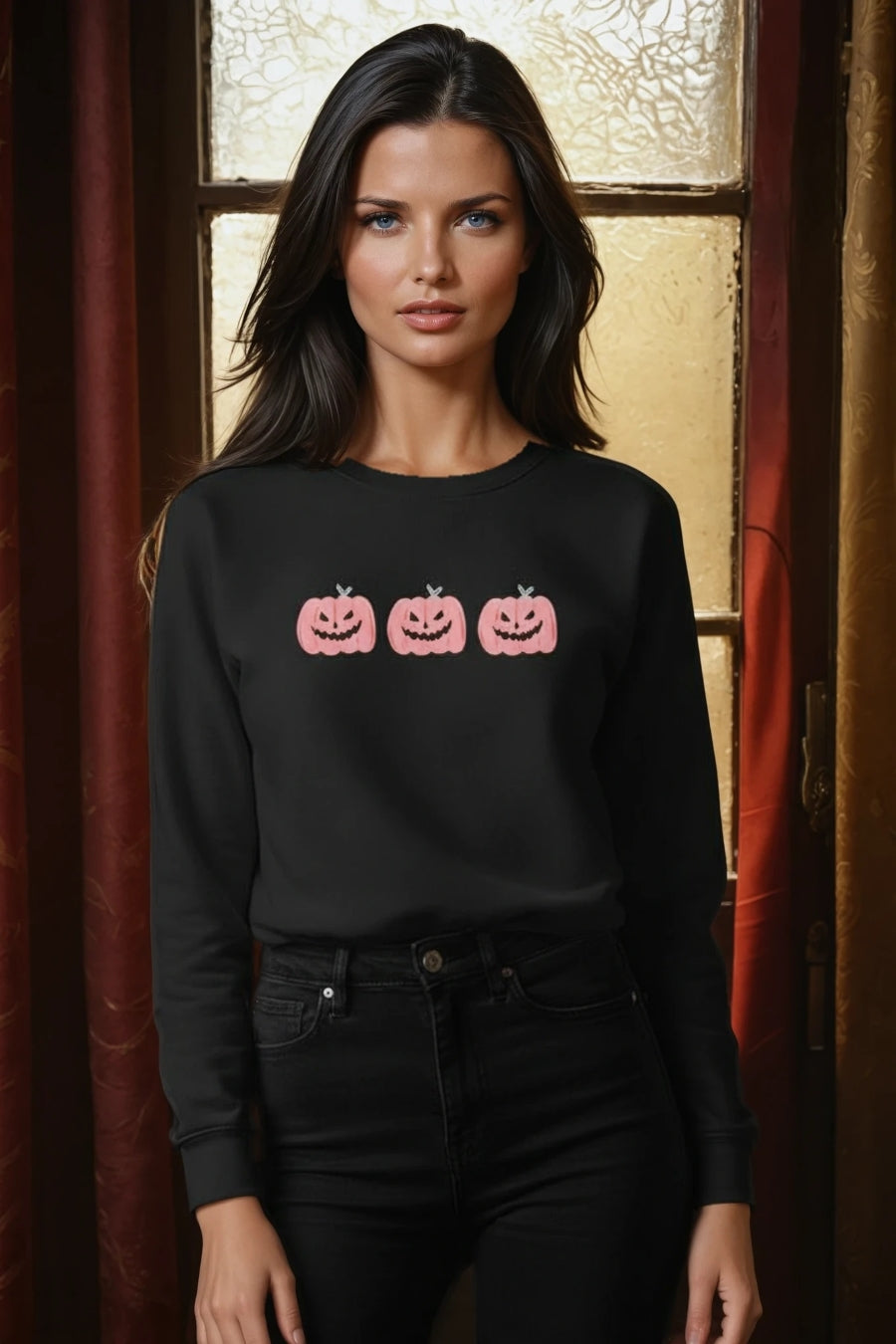 Pink Pumpkins Jumper