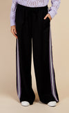 Black Side Stripe Trousers by Vogue Williams
