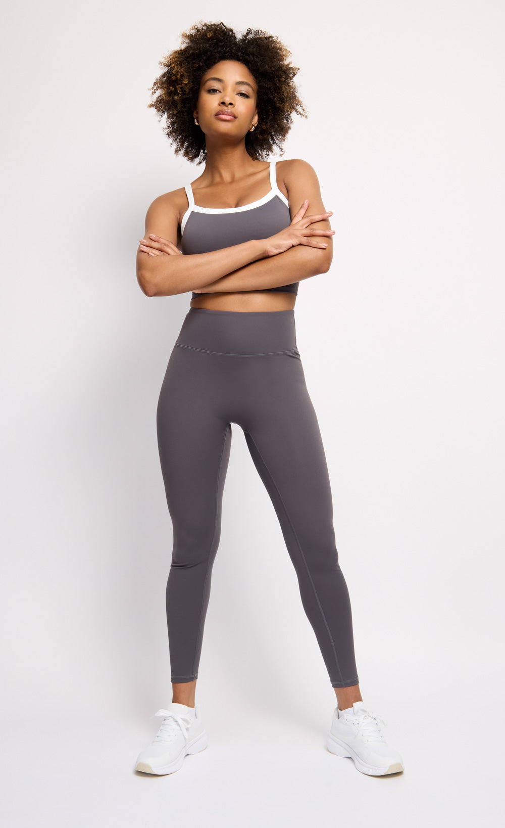 Charcoal Grey High Waisted Leggings