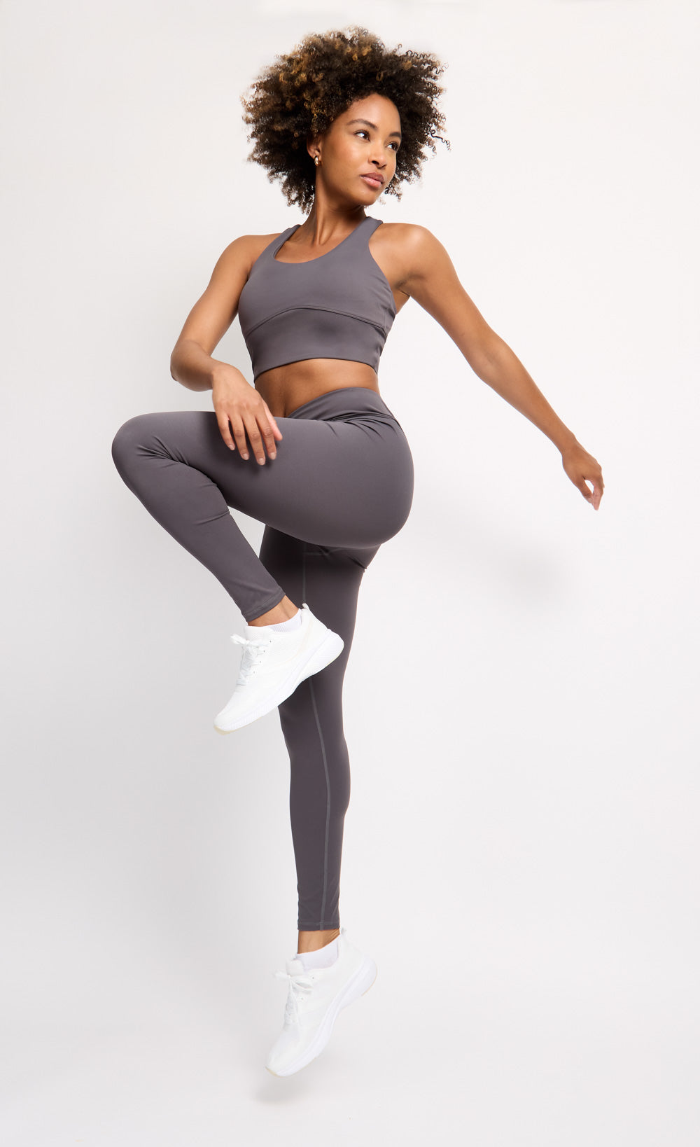 Charcoal Grey High Waisted Leggings