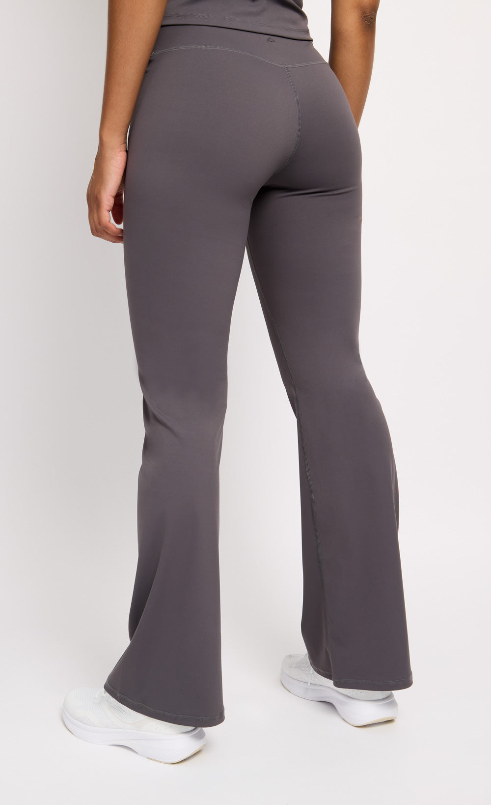 Charcoal Grey Flared Leggings