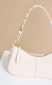 Stone Curved Top Shoulder BagHandbagsShoulder BagLittle Mistress