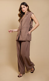 Rosia Mink Wide Leg TrousersTrousersWide Leg TrousersLittle Mistress