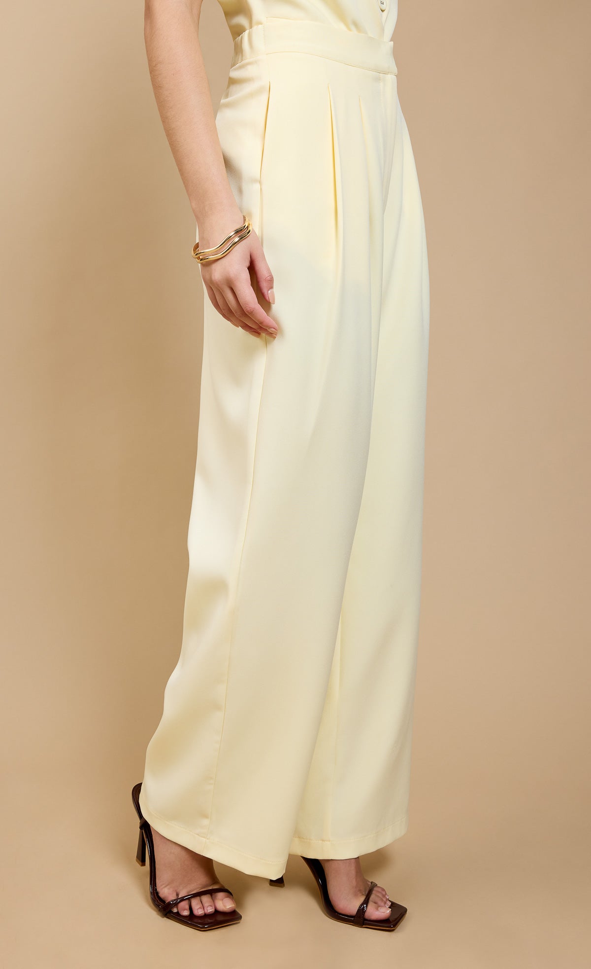 Verity Lemon Wide Leg Trousers