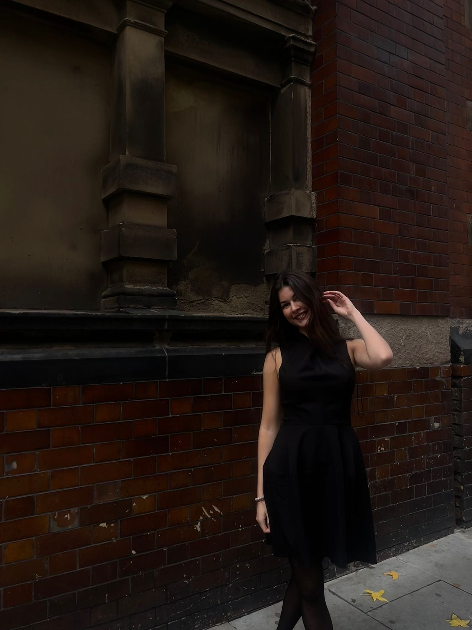 Black Twist Neck Mini Dress Vicky Pattison EDIT