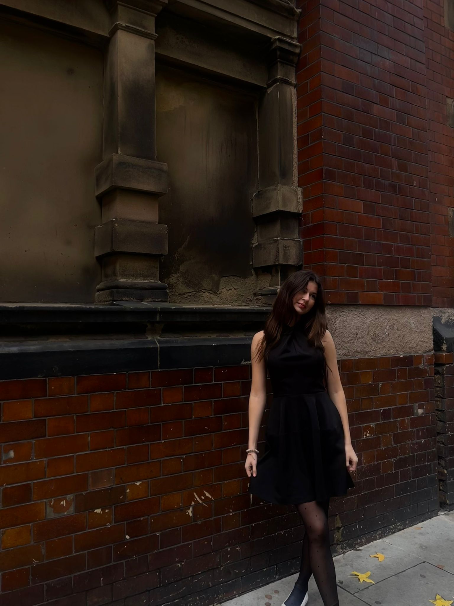 Black Twist Neck Mini Dress Vicky Pattison EDIT