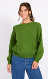 Green Knitted Jumper
