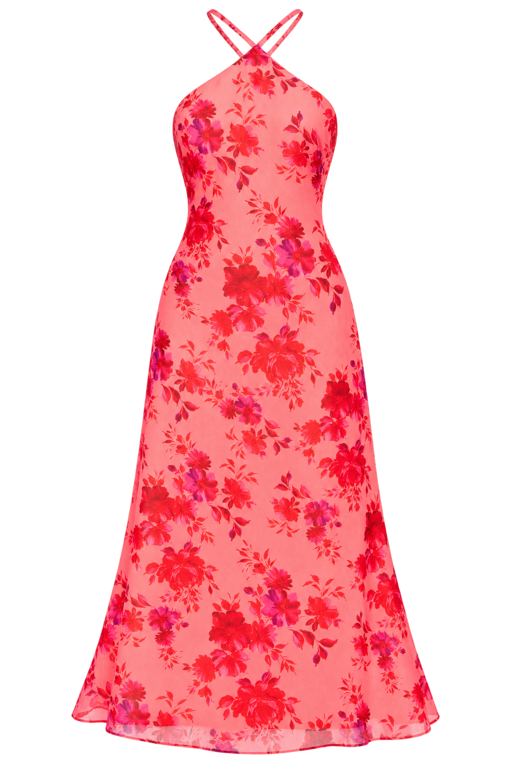 Kusama Floral Print Midi Dress by iSKA