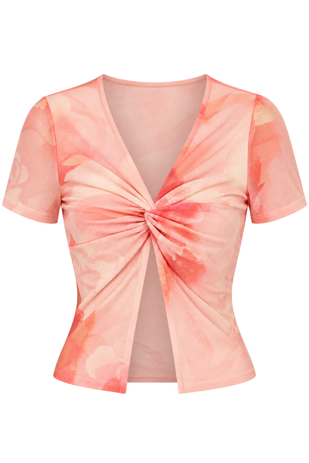 Nora Print Textured Top by Chloe Lewis