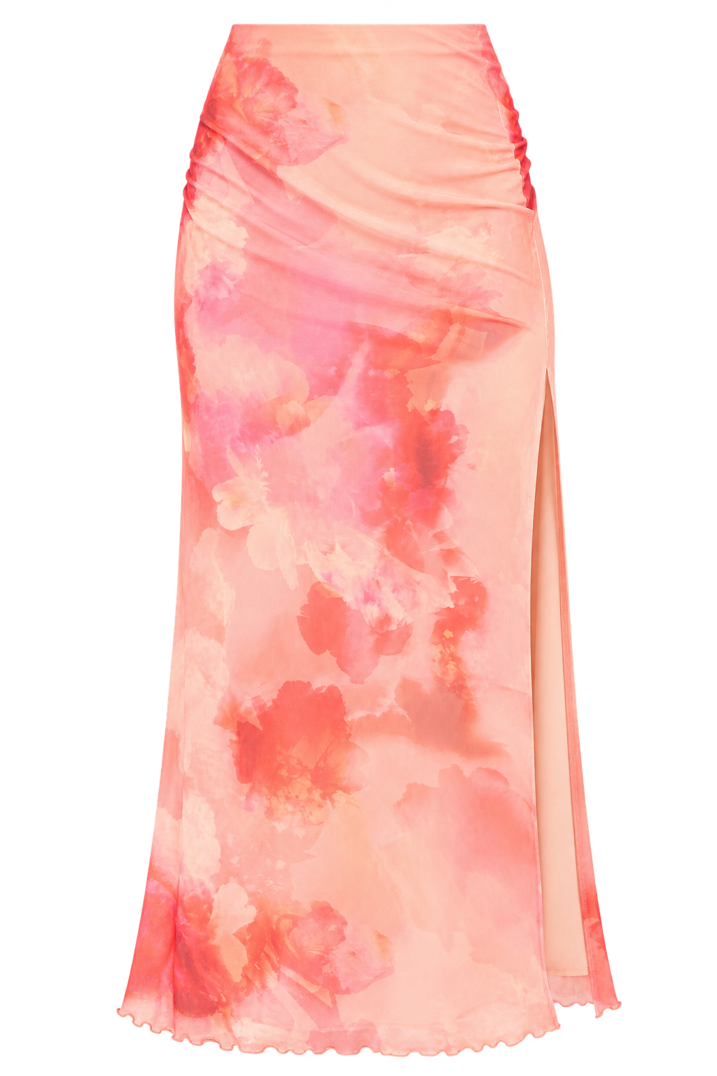 Heysen Print Mesh Midaxi Skirt by Chloe Lewis