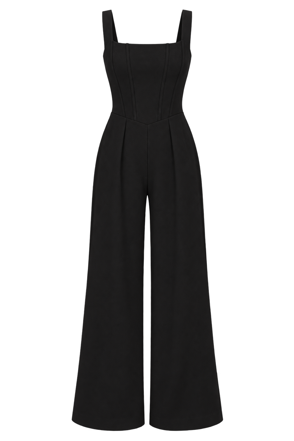 Grace Black Corset Jumpsuit by Chloe Lewis