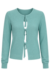 Anabel Sage Tie Up Cardigan