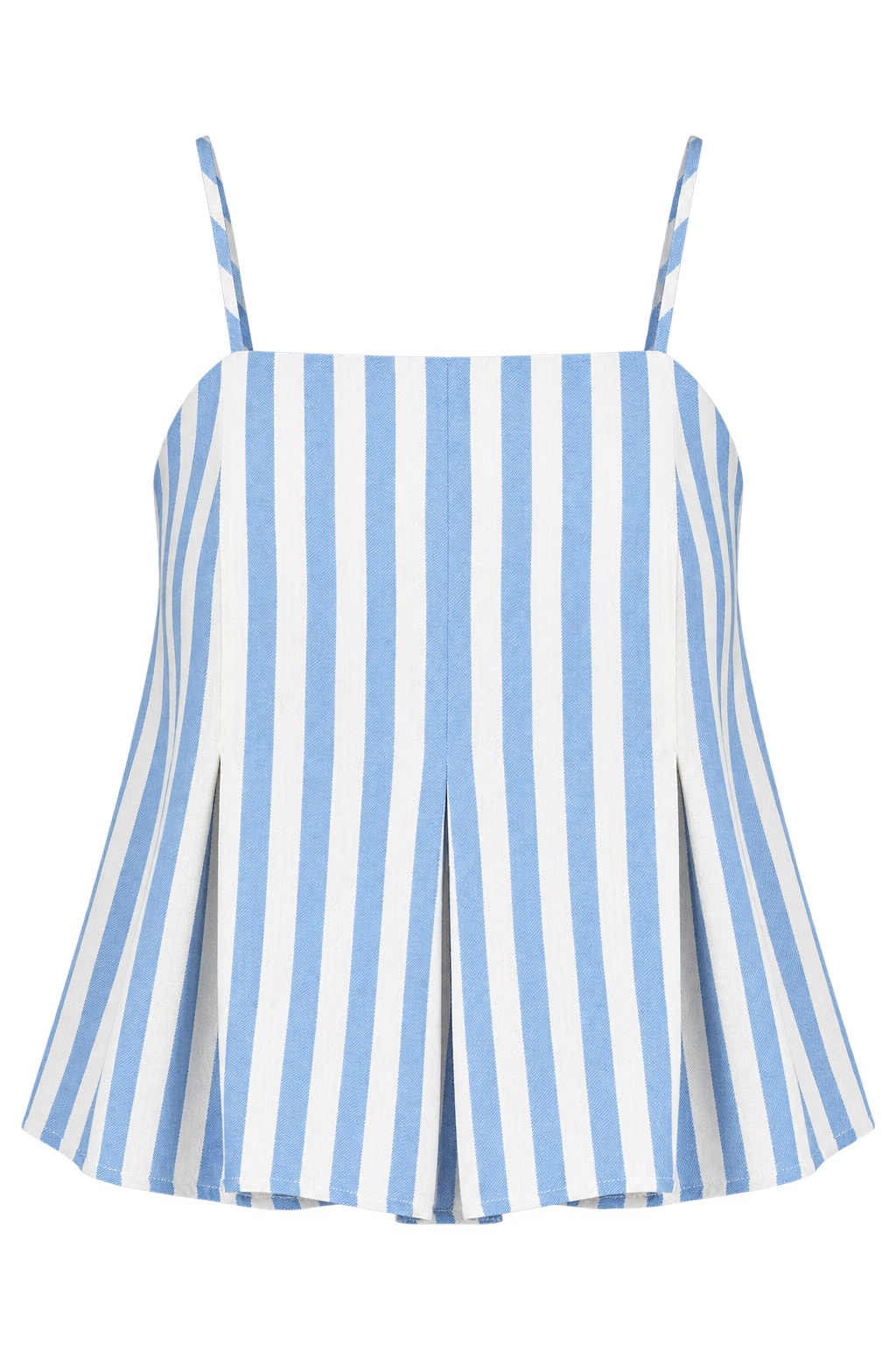 Ciera Blue Stripe Cami Top