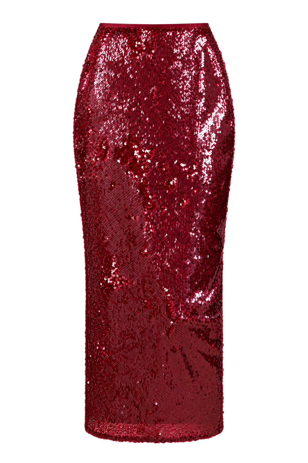 Estella Red Sequin Midaxi Skirt by Vicky Pattison