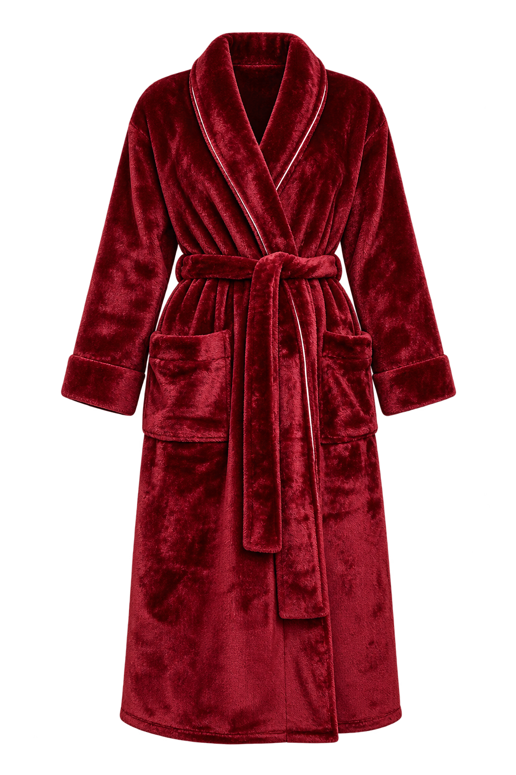 Greta Burgundy Dressing Gown by Vicky Pattison