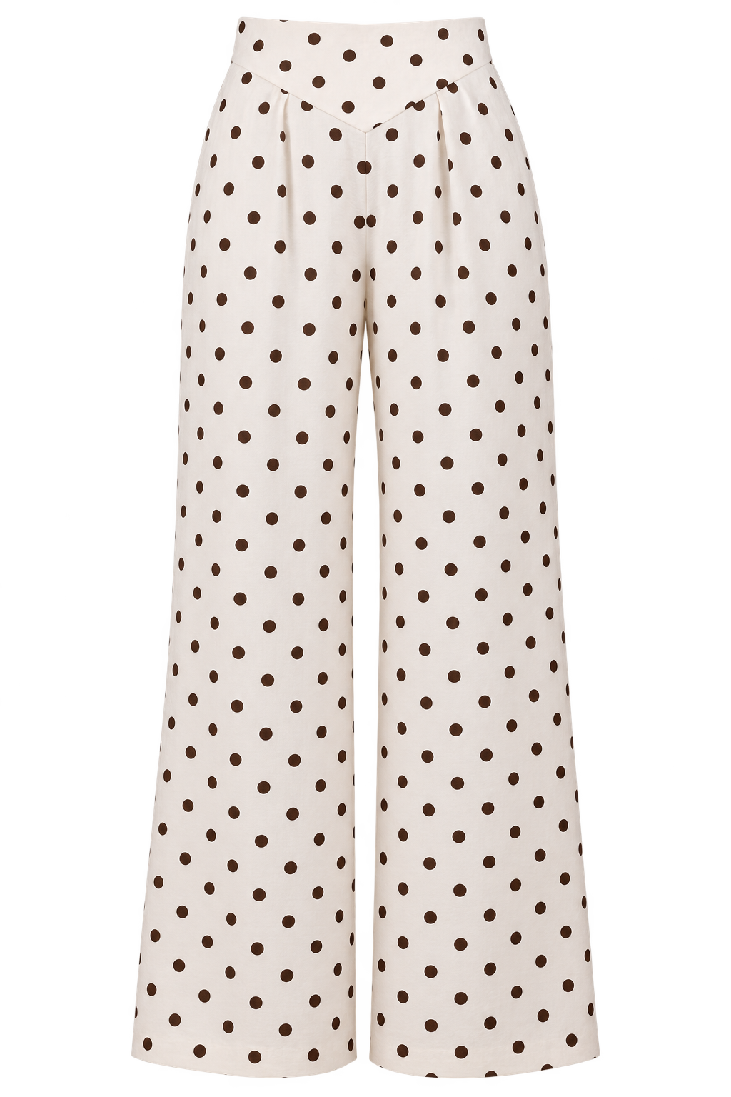 Clarisse Polka Dot Wide Leg Trousers