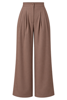 Rosia Mink Wide Leg Trousers