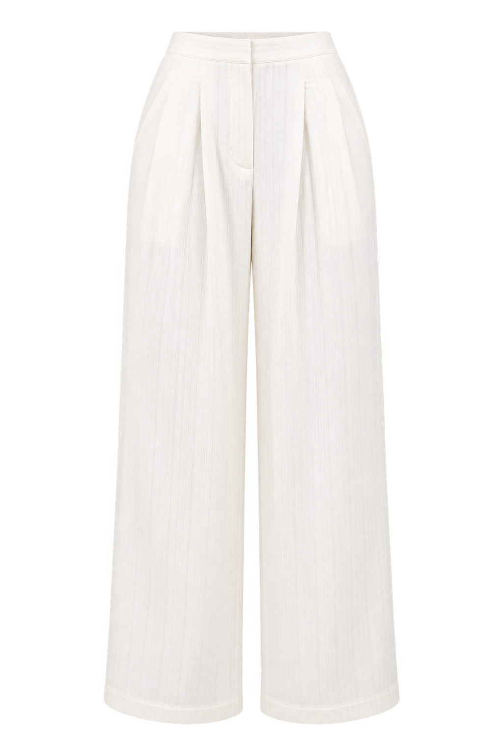 Alessia White Wide Leg Trousers Vicky Pattison EDIT