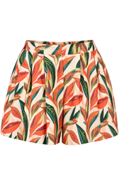 Eirene Leaf Print Shorts Vicky Pattison EDIT