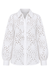 Lumen White Broderie Shirt