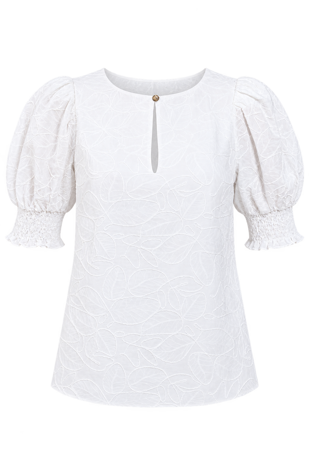 Jacinta White Embroidered Top by Vicky Pattison
