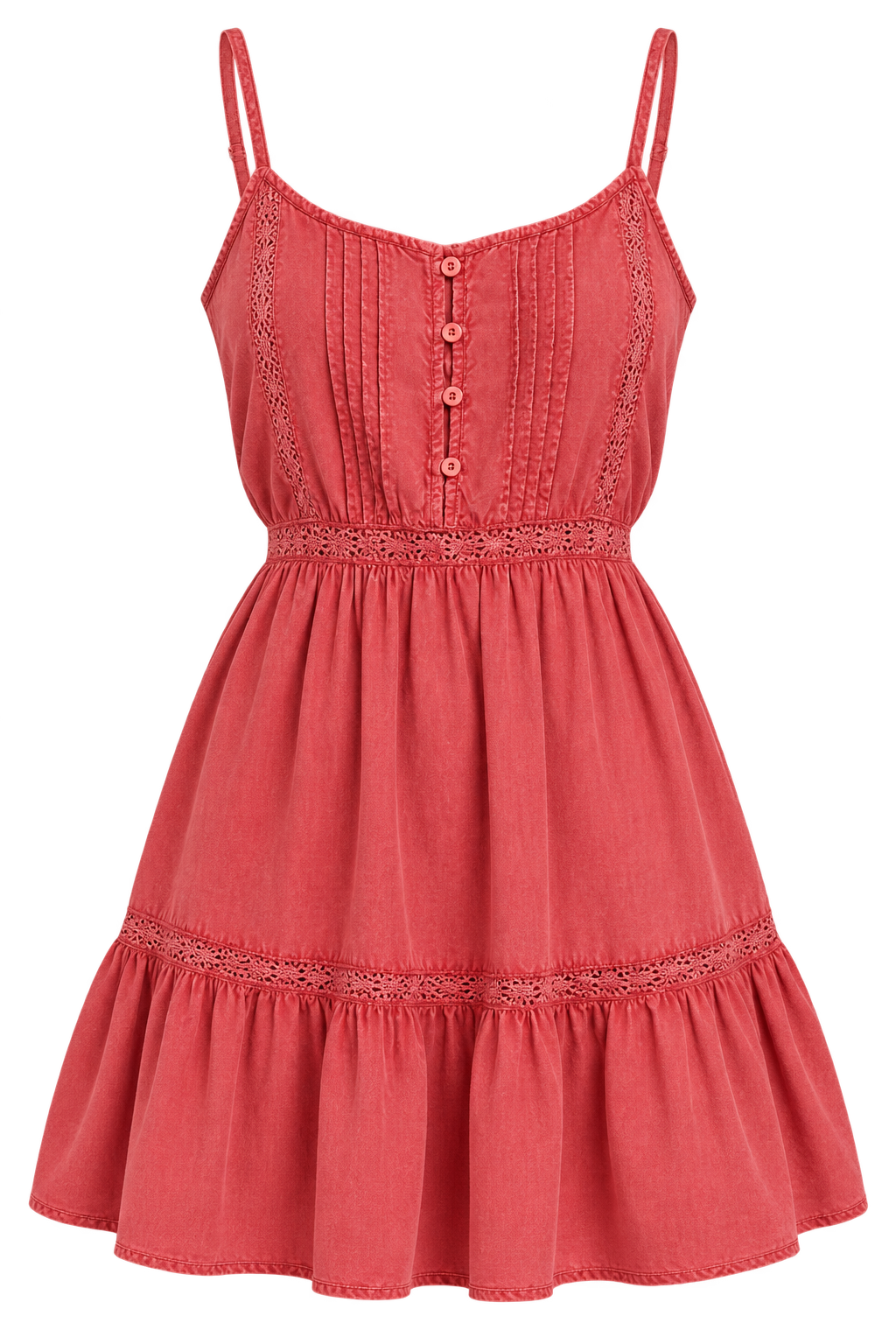 Lilian Pink Ruffle Mini Dress