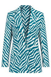 Calla Zebra Print Blazer