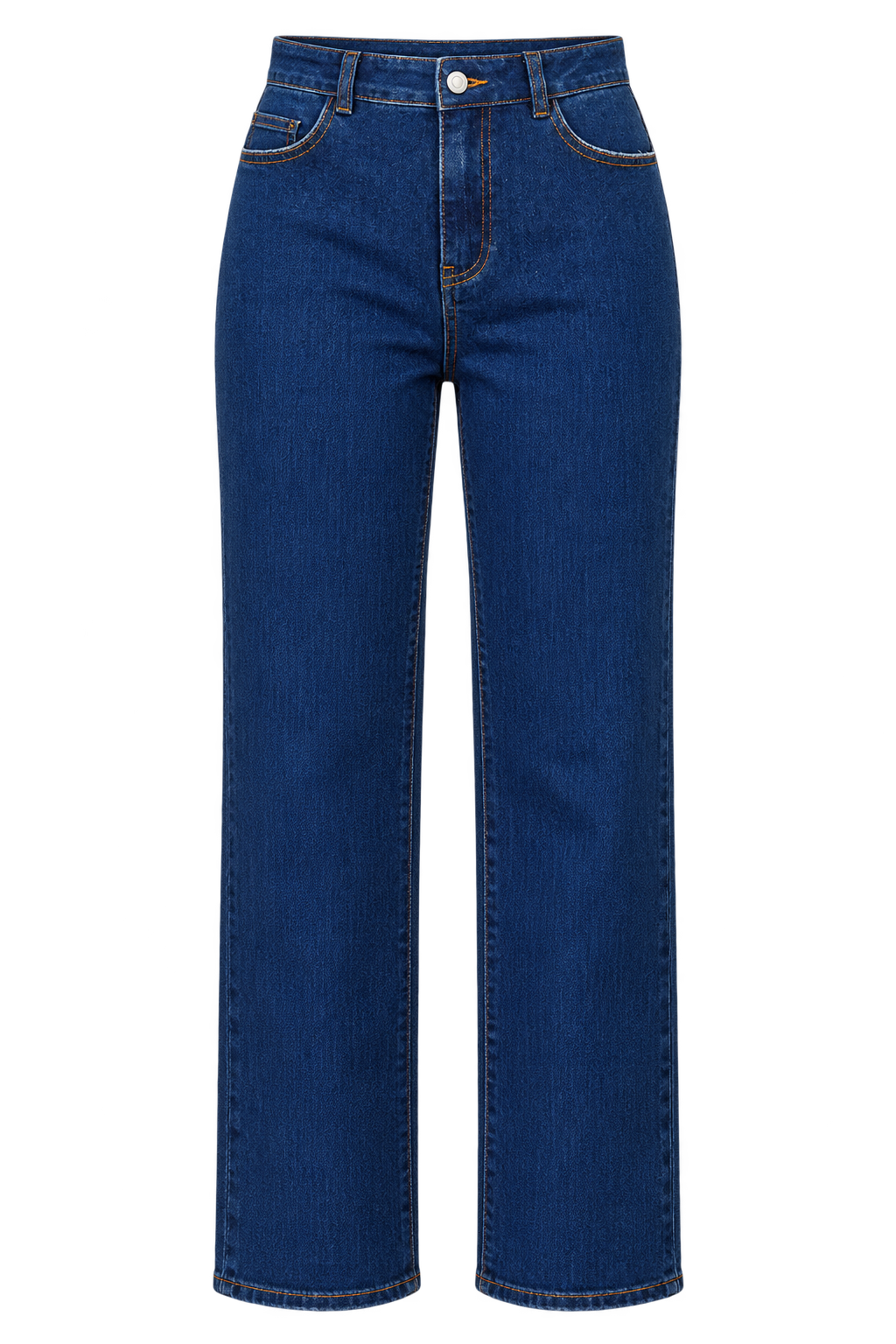 Gerbera Mid-Blue Straight Denim Jeans