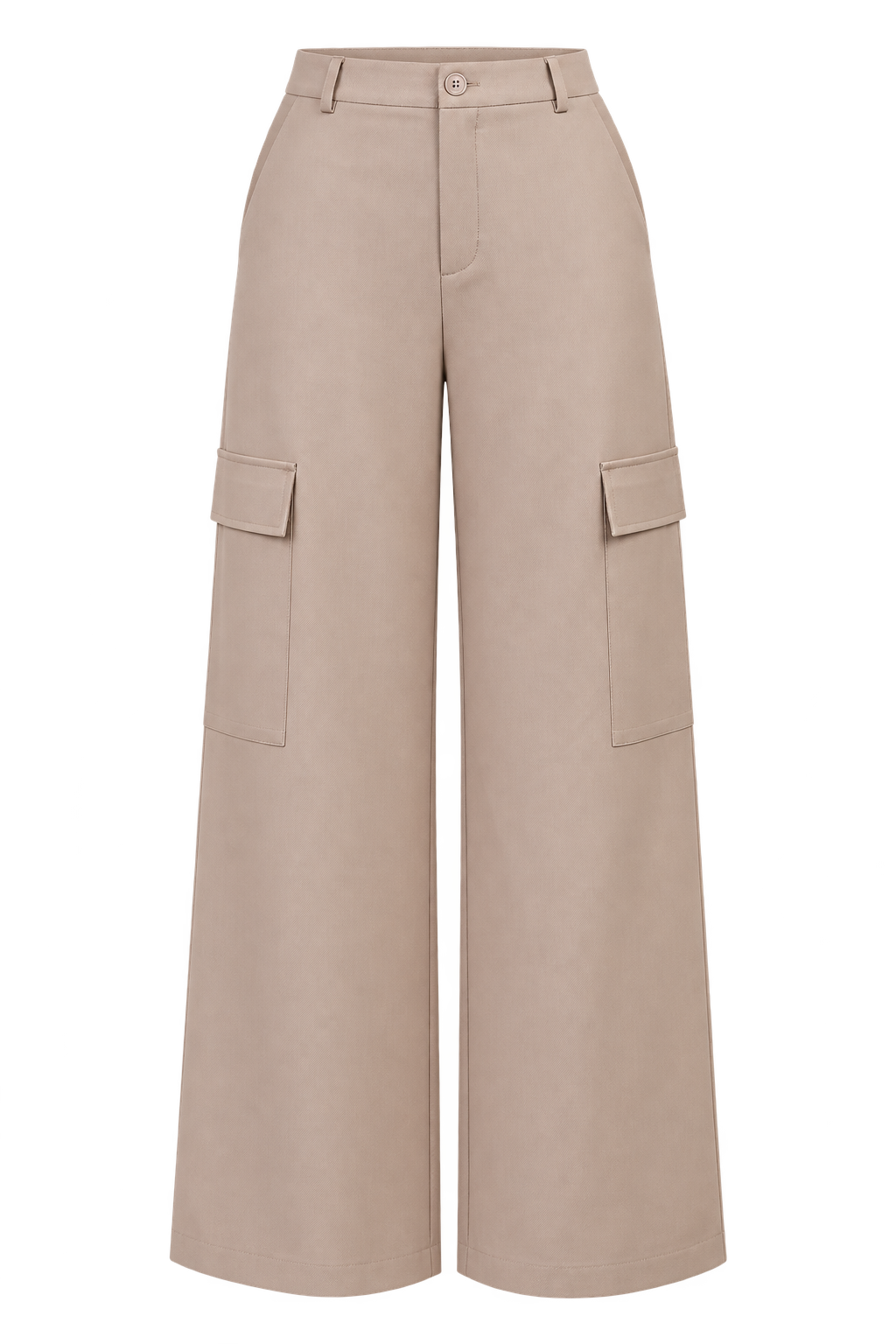 Heather Mink Cargo Trousers