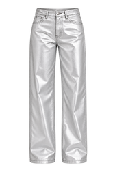 Petunia Silver Coated Trousers